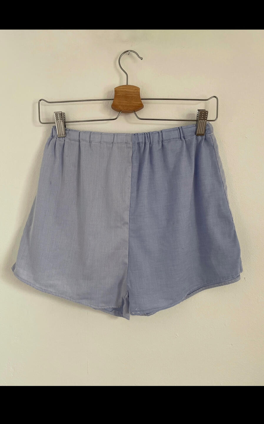 Shorts made out of recycled Shirt